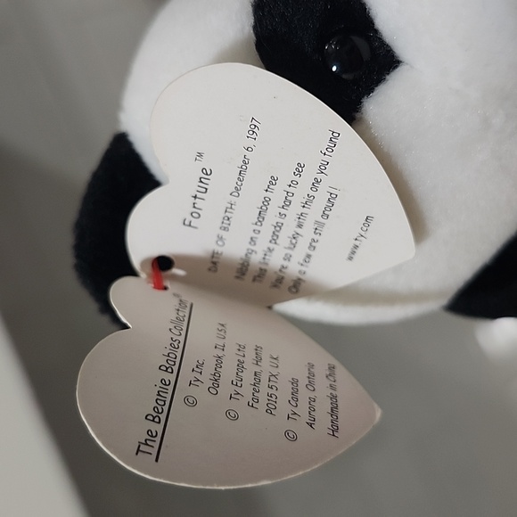 Black and White Panda Plush Toy - Picture 3 of 3